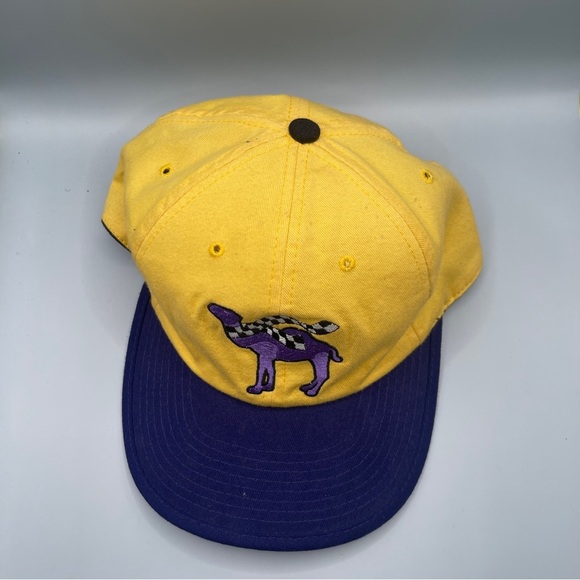 Vtg 90s Smoking Joe Camel Racing Double Hatter - Picture 2 of 5